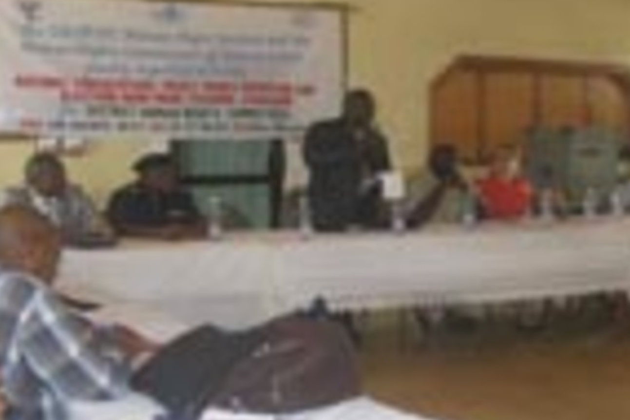 Second DHRC National Consultative Conference and training takes place in Bo.