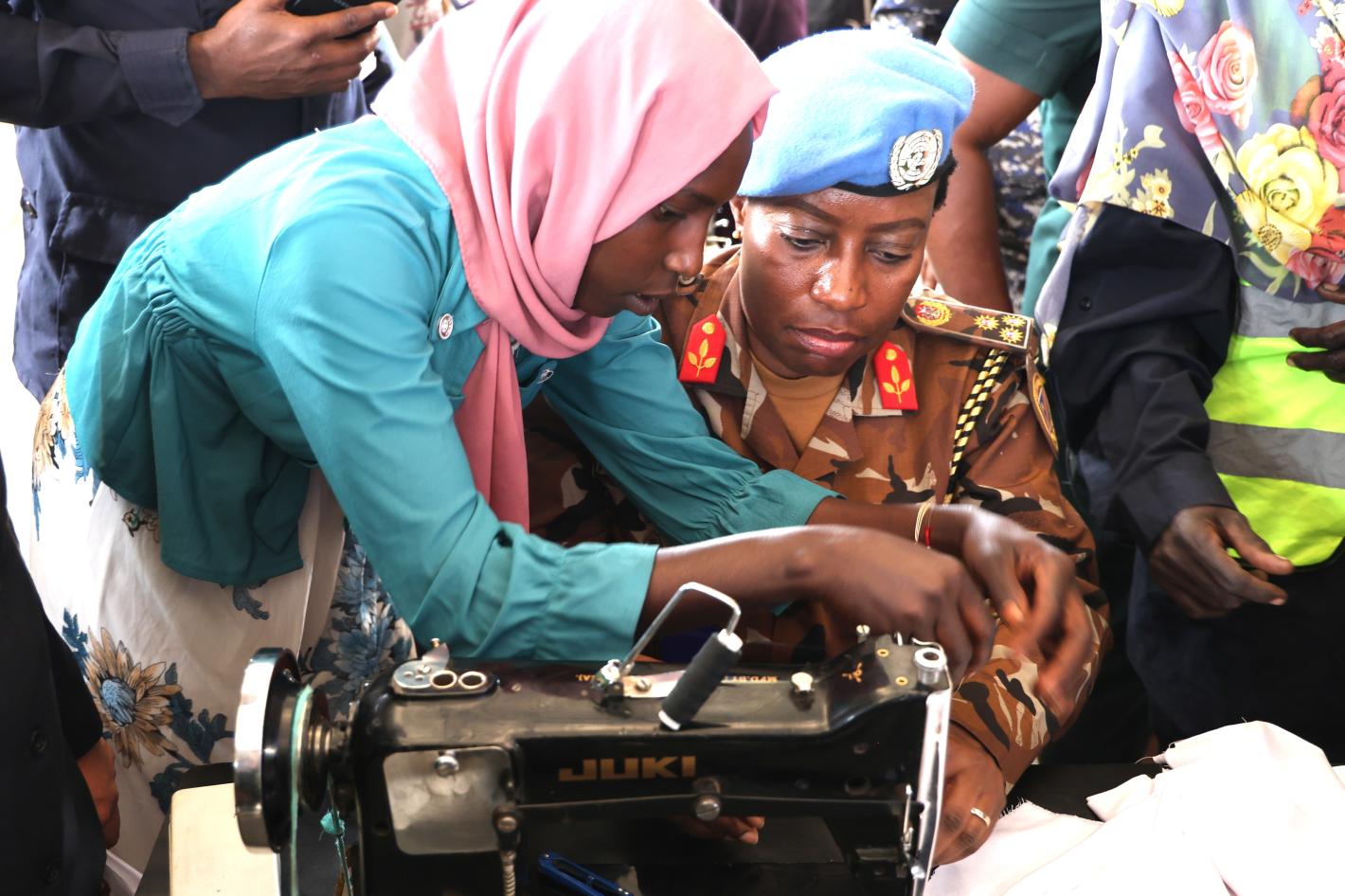 UNPOL Launches Women’s Tailoring Project in Mekenis Village