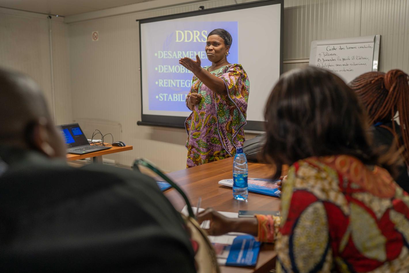 Participants in this activity came from the territories of Nyiragongo, Rutshuru, Masisi, as well as from the city of Goma, where armed groups are still operating. 