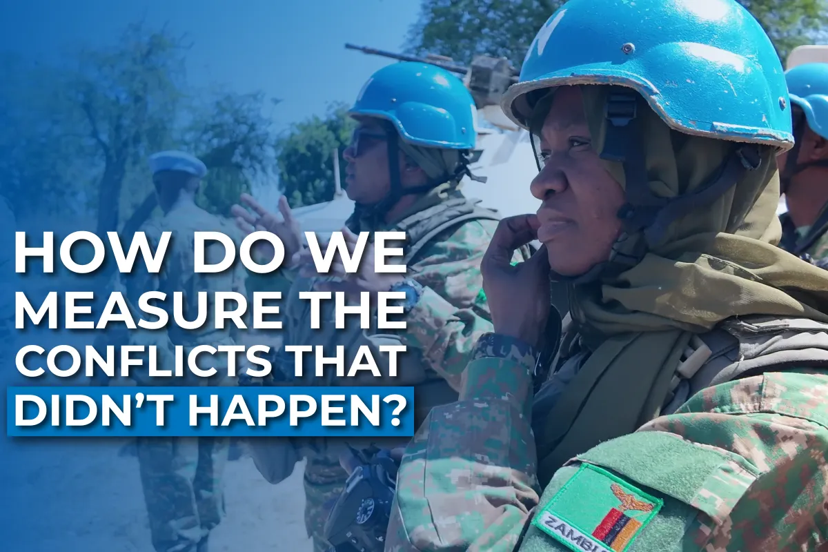 video cover featuring peacekeepers