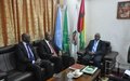  SRSG meets Transitional President to review key issues