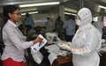 Ébola / formação: participantes aptos para cuidar de eventuais pacientes