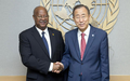Peacebuilding efforts dominate talks between Ban and Guinea-Bissau’s premier