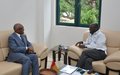 SRSG and the President of the Republic discuss dismissal of the Chief of Staff of the Armed Forces
