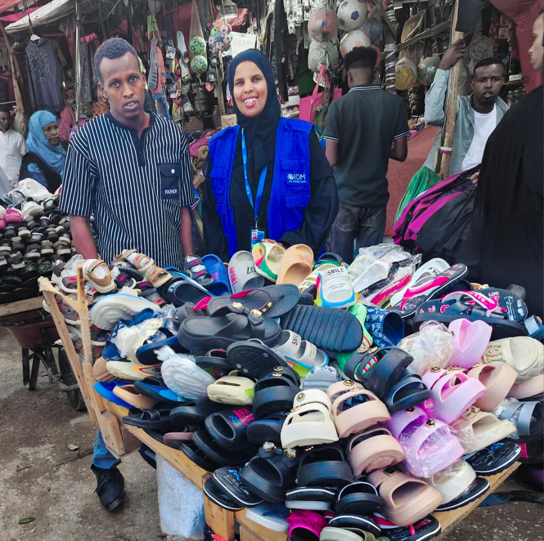 Faisa Barre Ahmed, Mr. Jamas Case Manager at IOM