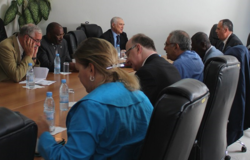 April. SRSG Ramos-Horta conducted advocacy and resource-mobilization visits to Dakar and Praia